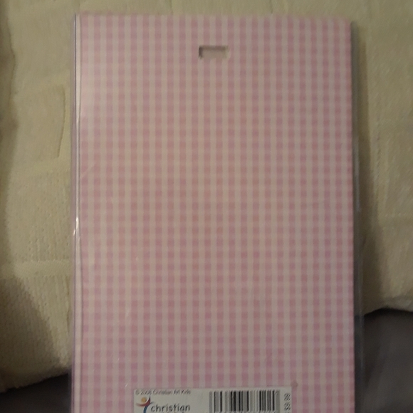 Little girls blessing cross pink plaque - Picture 3 of 4